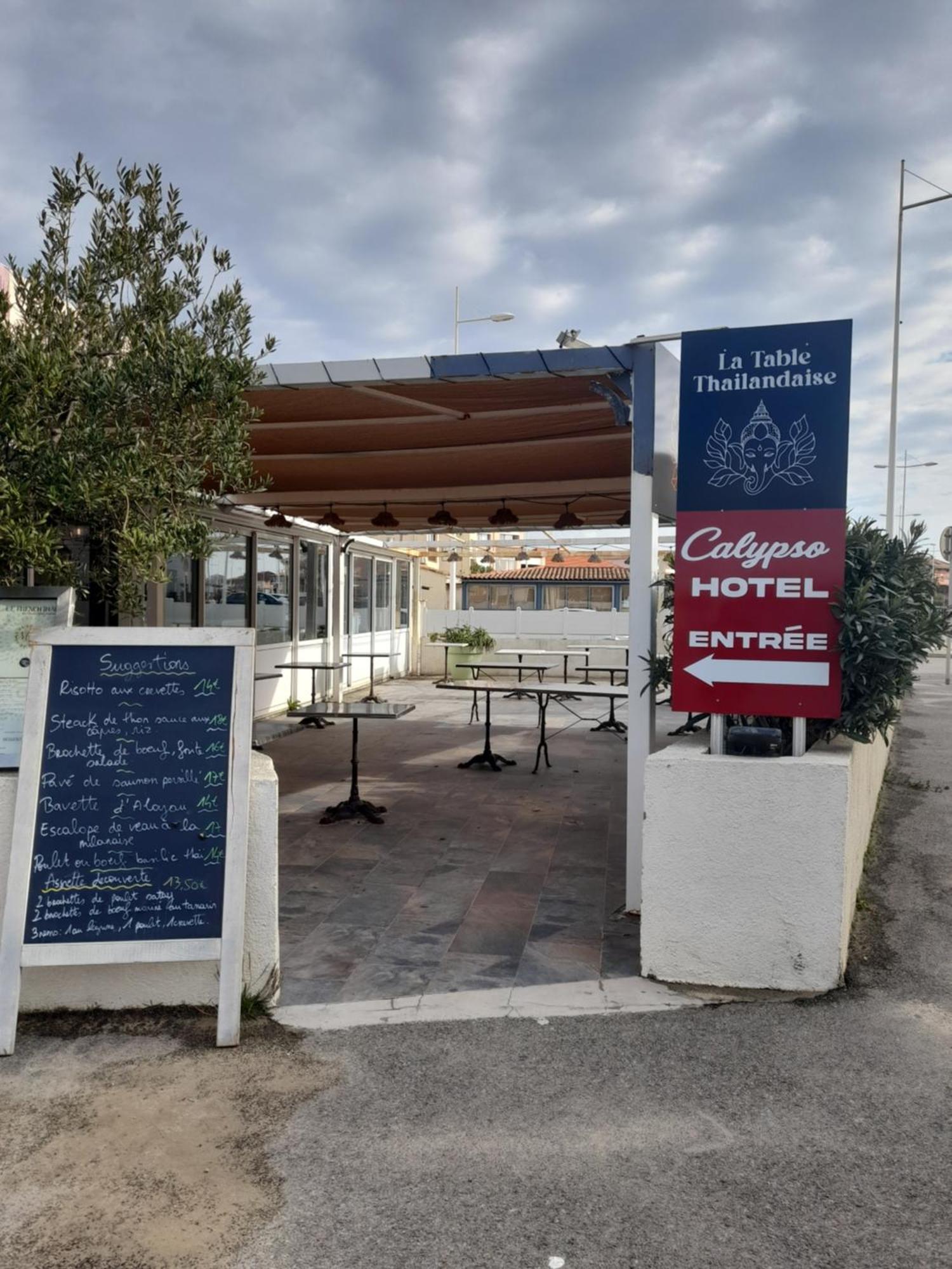 Hotel Restaurant Calypso Фос-сюр-Мер Экстерьер фото